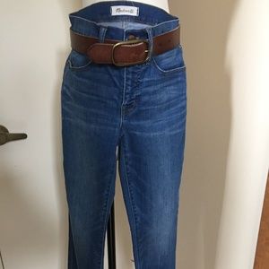 SZ 23 Madewell Cali Demi Boot w/ Deconstructed Hem